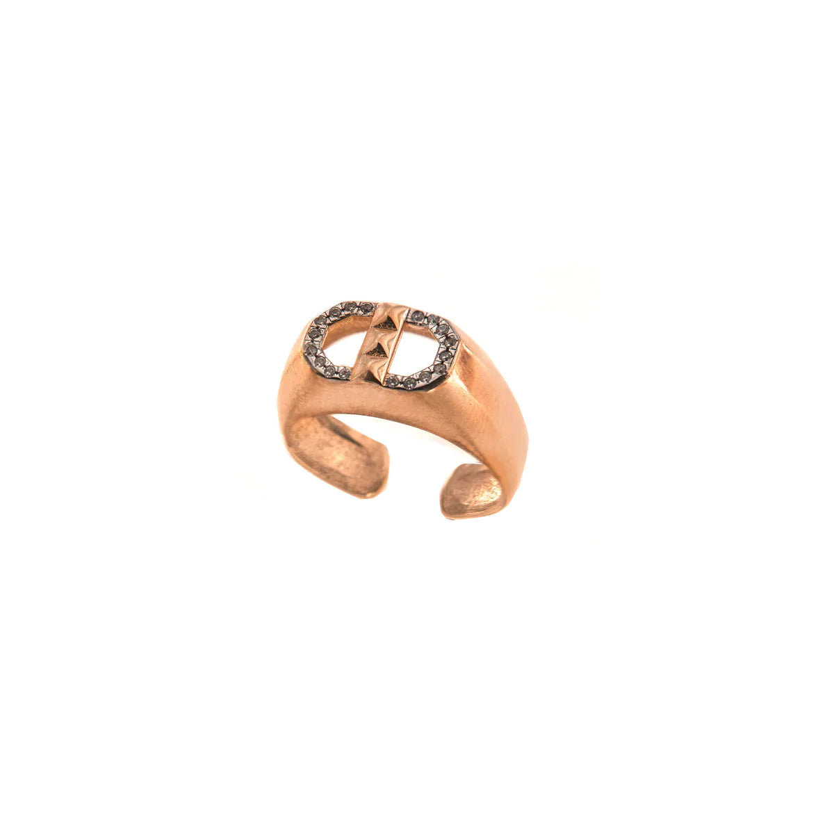 Anello Chevalier Mignolo Maglia Marina E Borchie