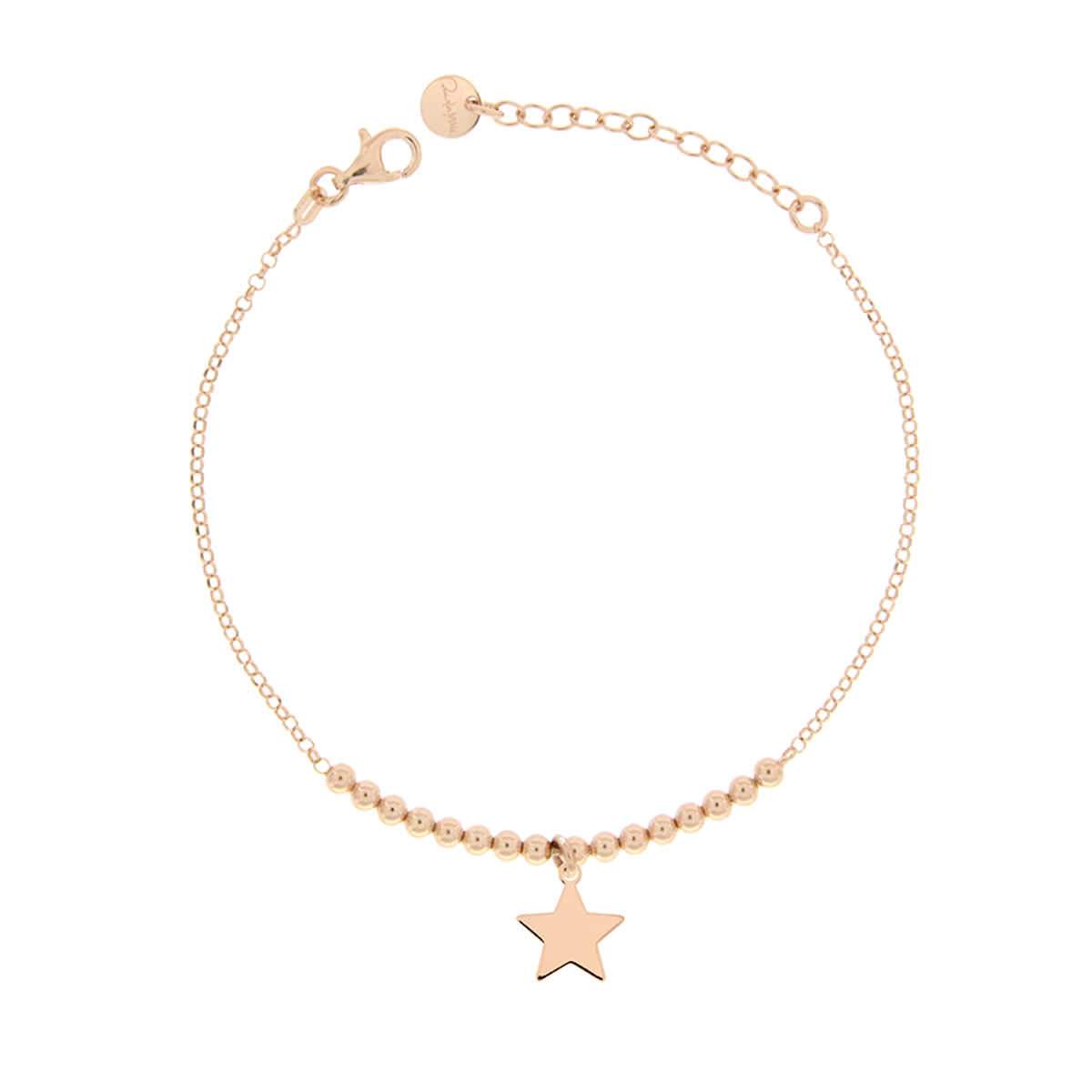 Bracciale Micro 1 Soggetto Stella - Oro Rosa