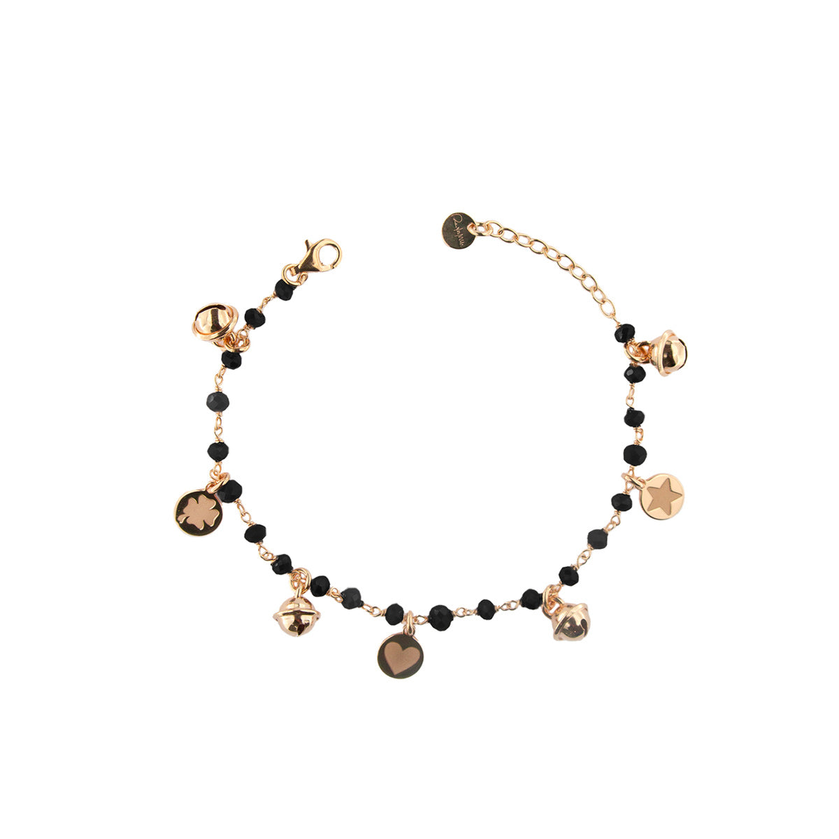 Braccialetto Incatenato E Campanelli - Gipsy Tierra Black
