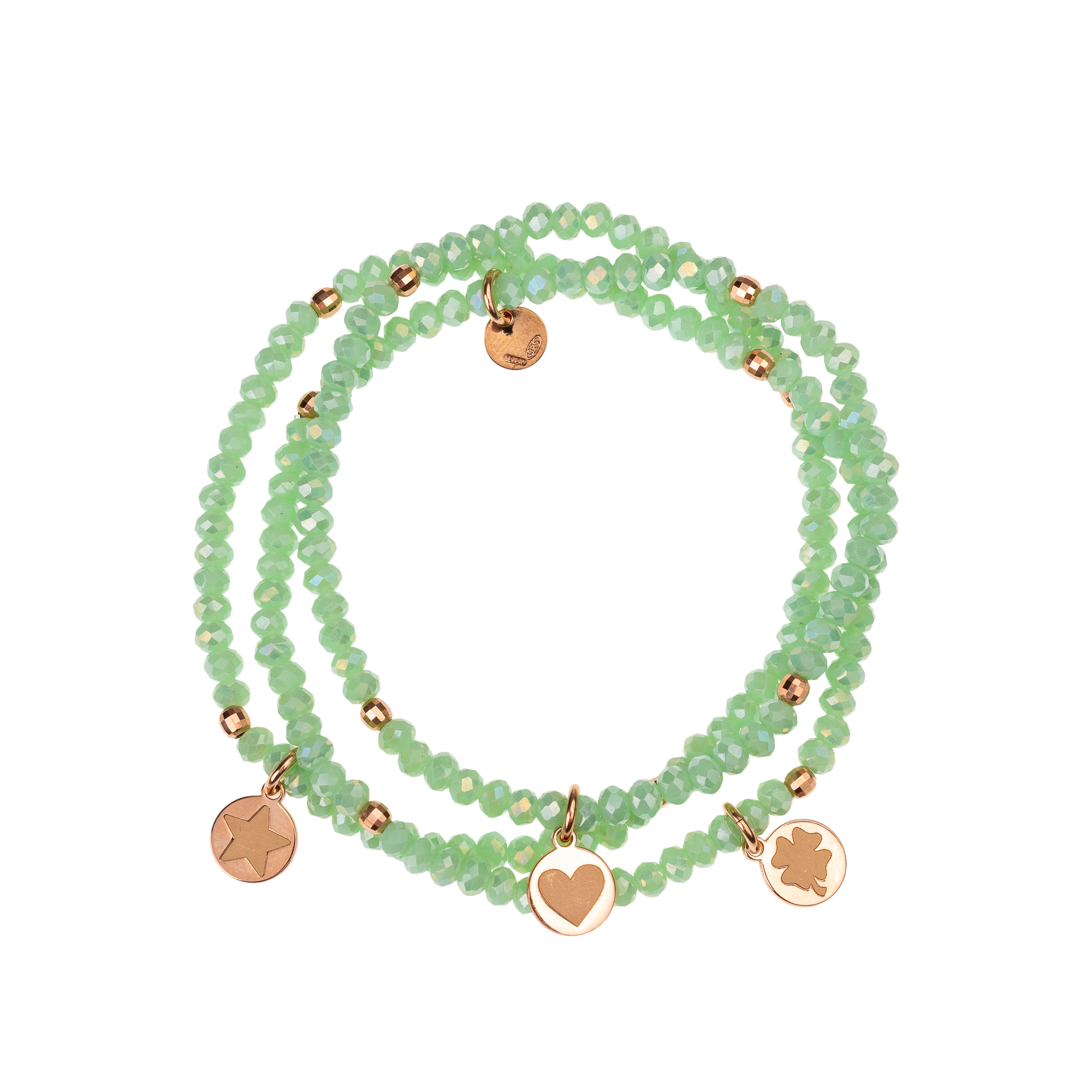 Braccialetto/girocollo Elastico - Gipsy Color - Acquamarina