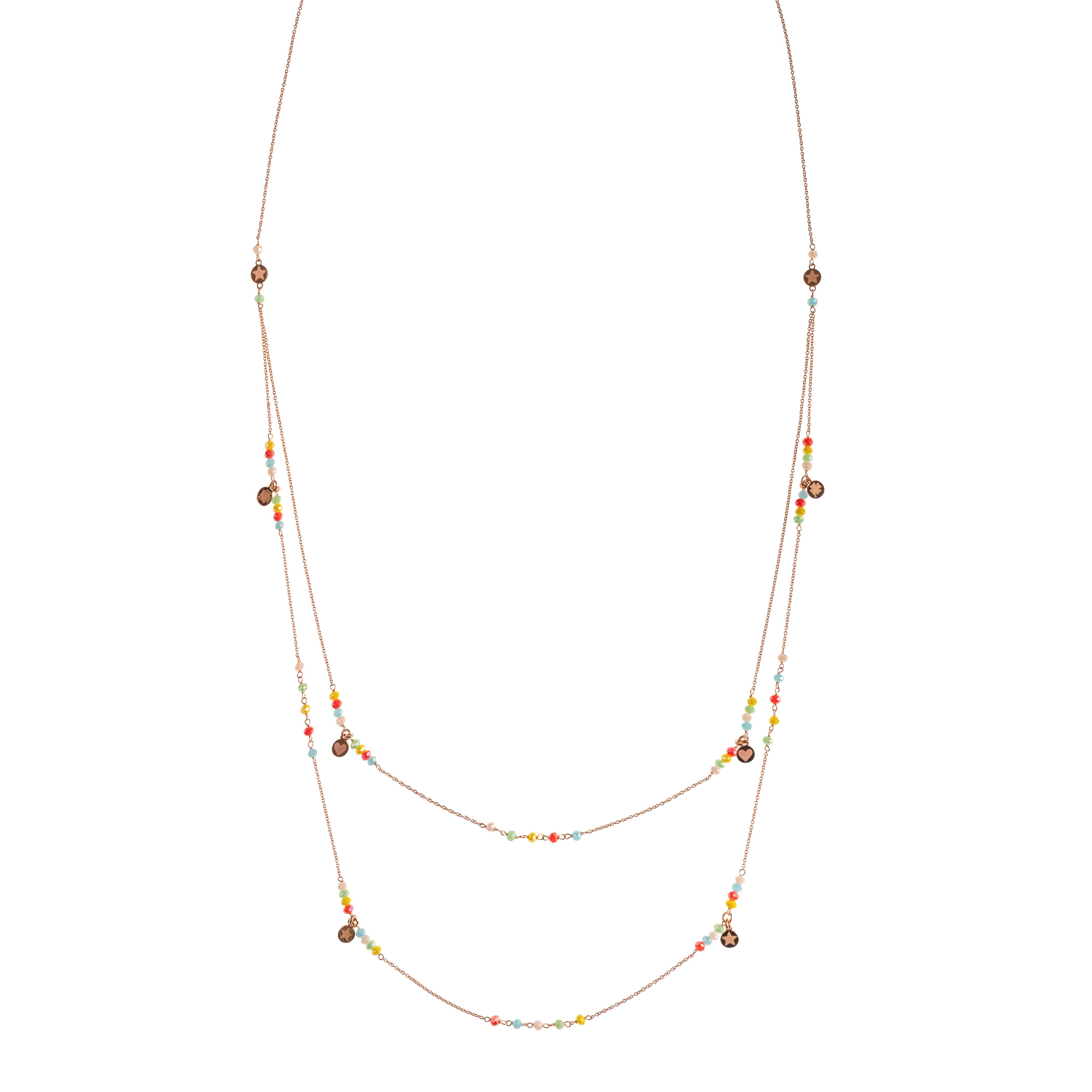 Collana Doppia Catena - Gipsy Color
