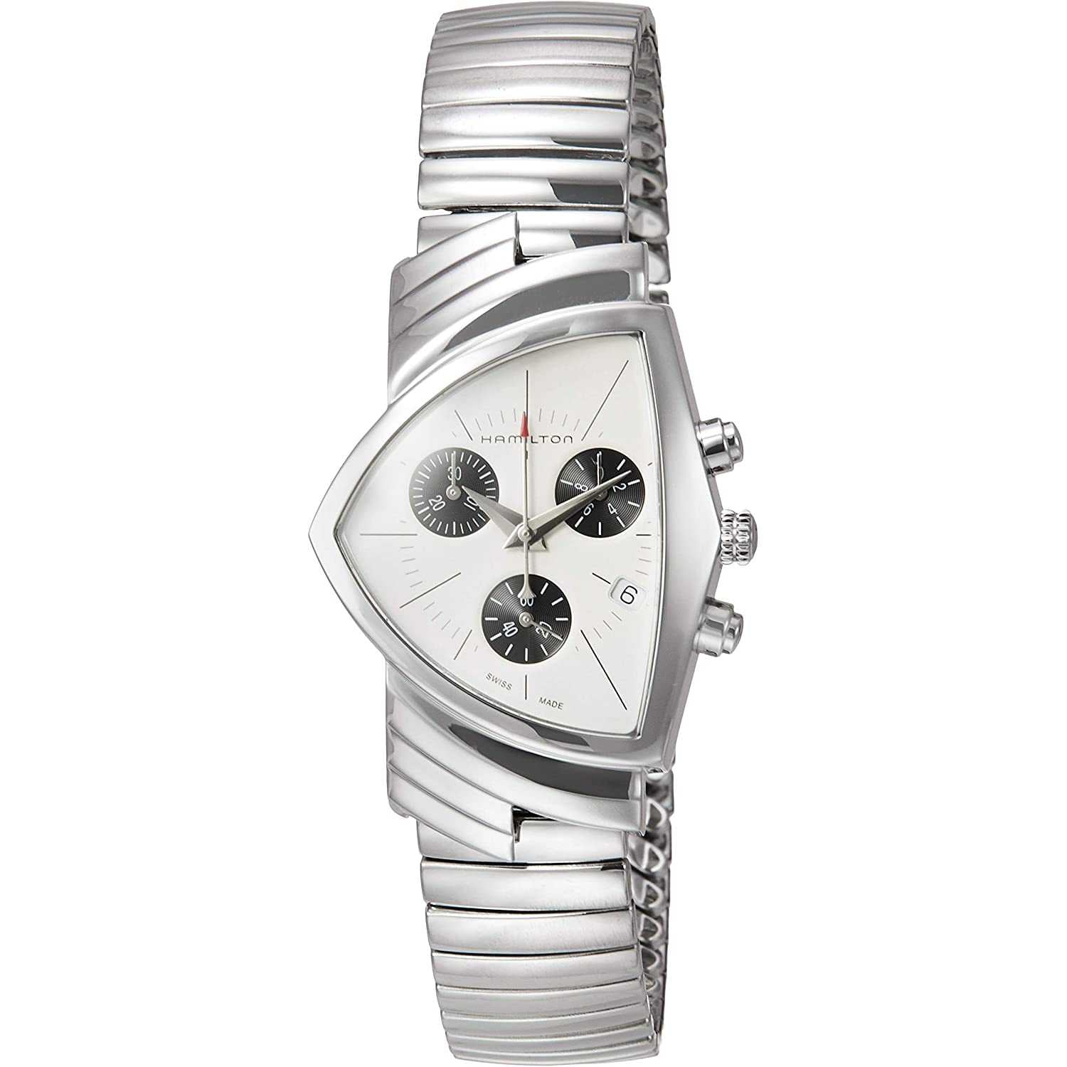 Hamilton H24432151 Ventura Chrono Orologio Unisex Quarzo Acciaio Inossidabile