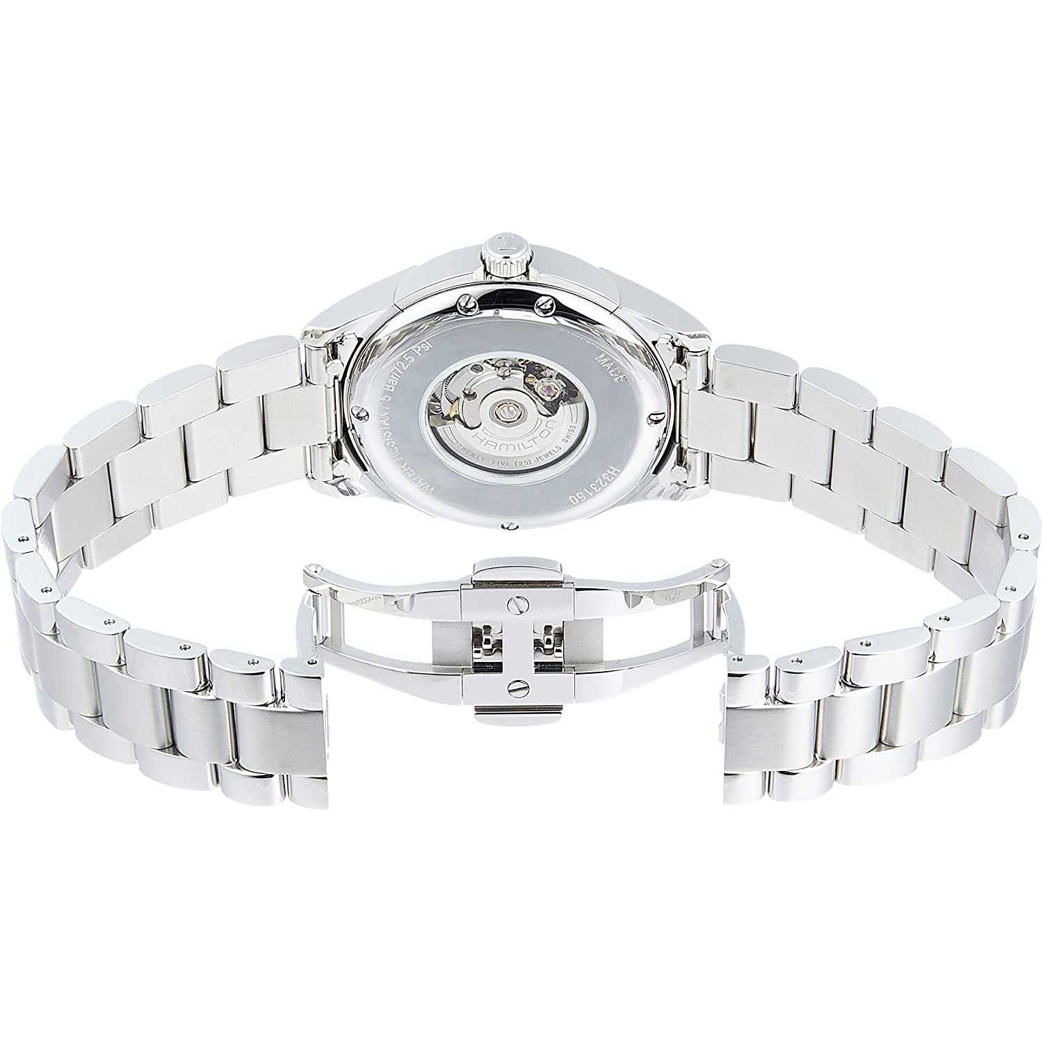 Hamilton Orologio Analogico Automatico con Cinturino in Acciaio Inox H32315131