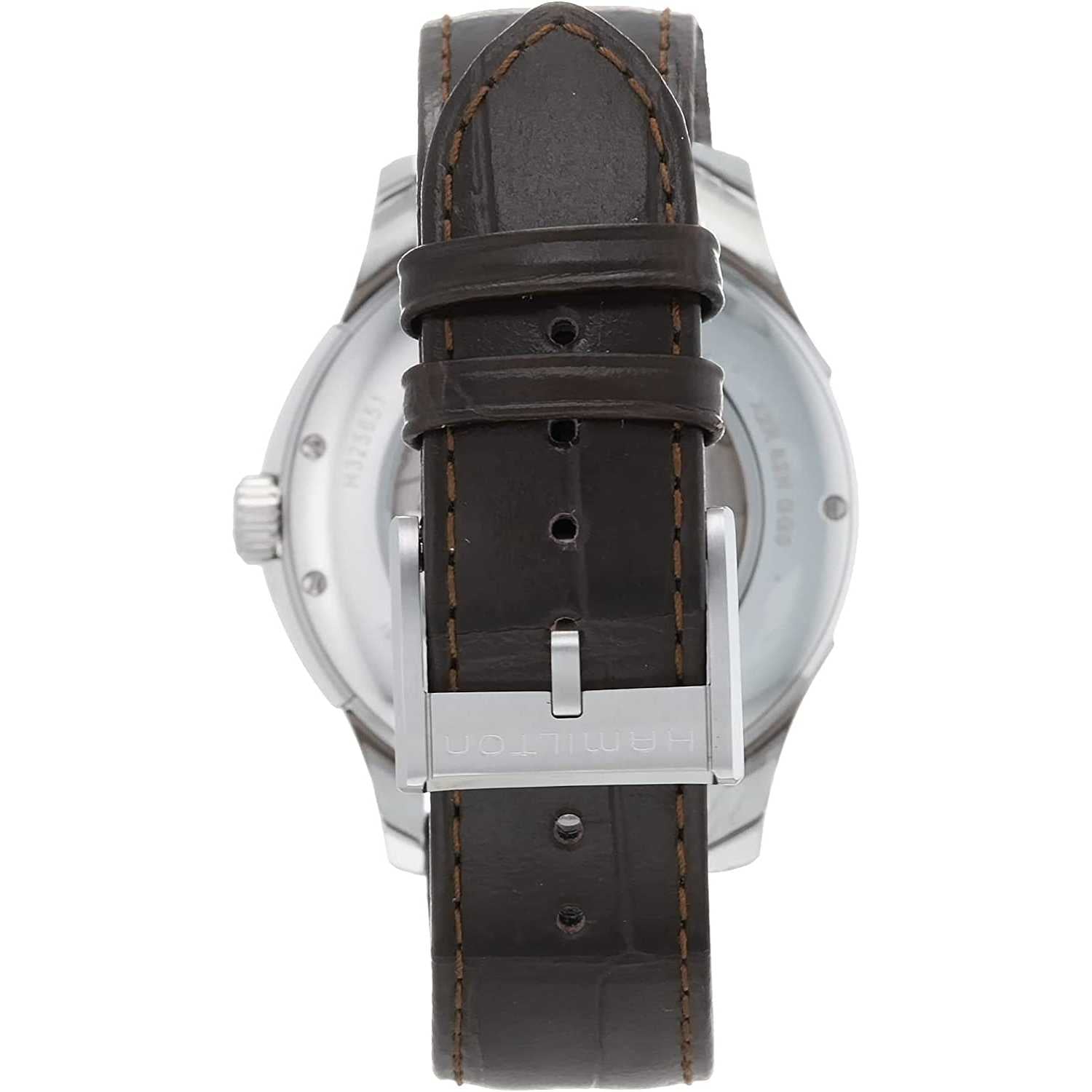 Hamilton Orologio Analogico Automatico Uomo con Cinturino in Pelle H32565555
