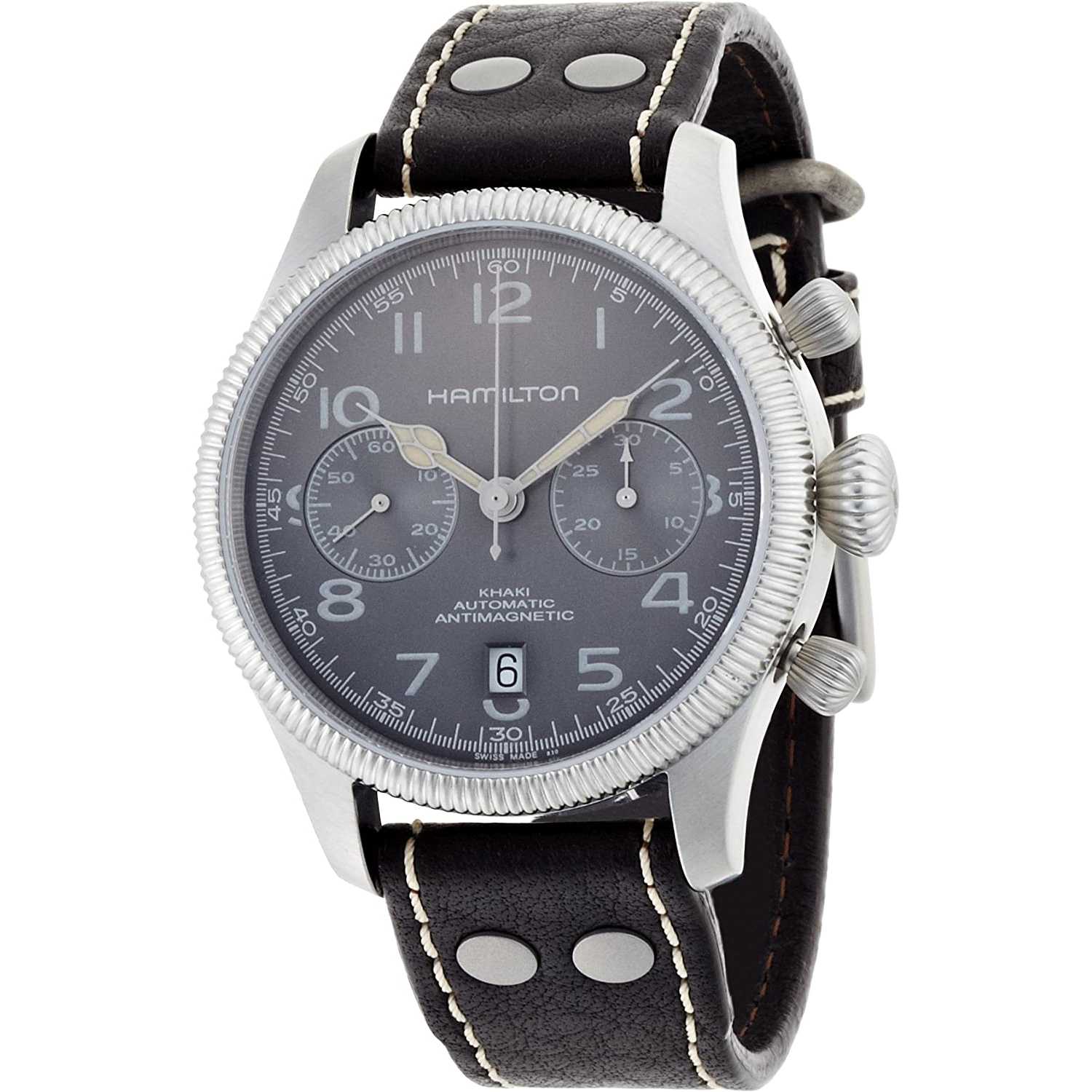 Hamilton H60416583 – Orologio con cinturino in pelle