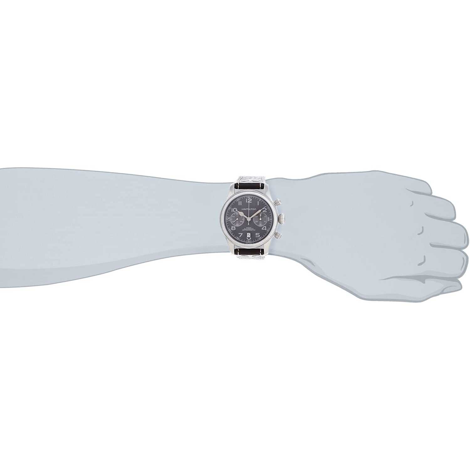 Hamilton H60416583 – Orologio con cinturino in pelle