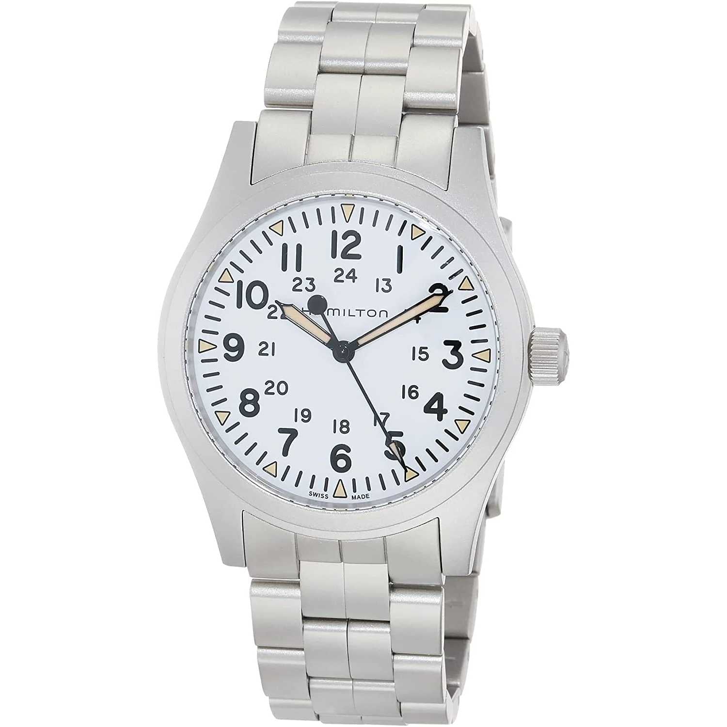 Hamilton Khaki Field H69529113 - Orologio automatico da uomo, 80 ore di riserva