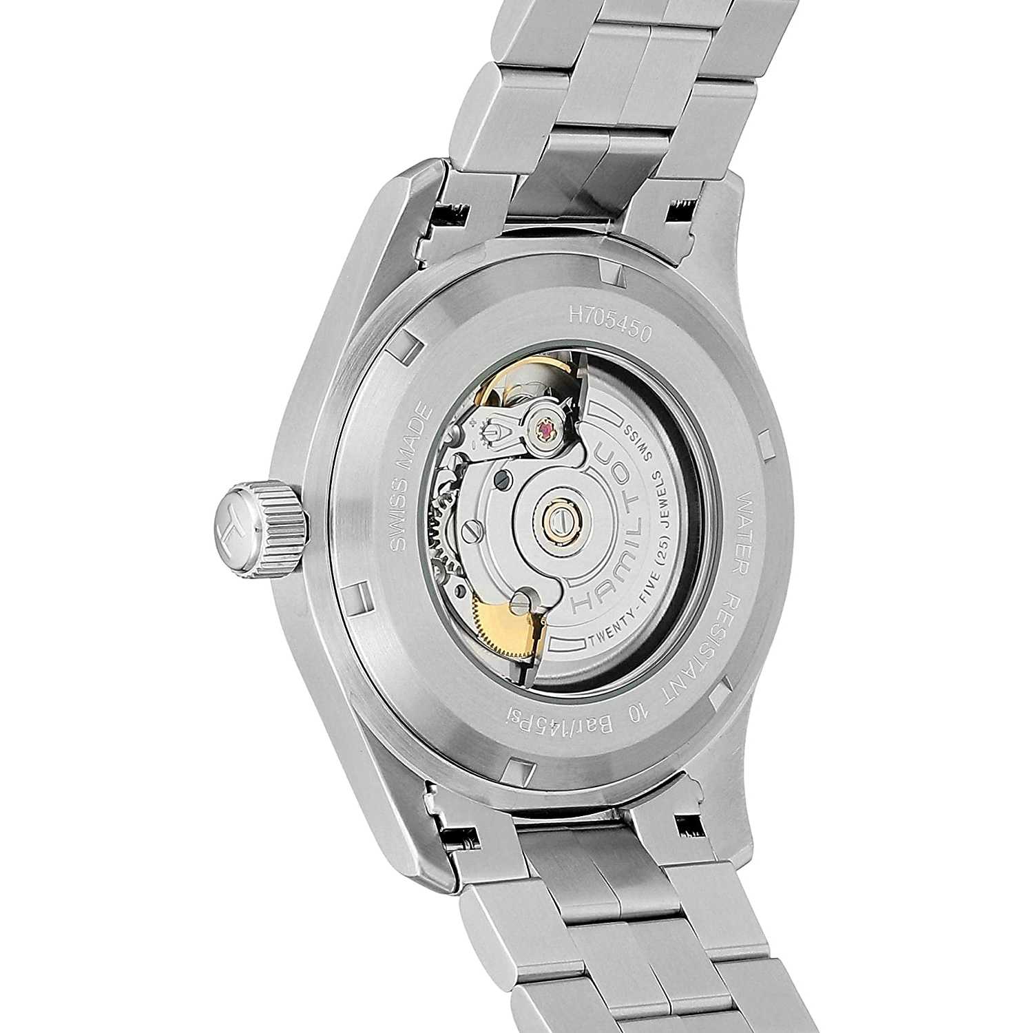 Hamilton H70515137 - Orologio da polso da uomo acciaio inox