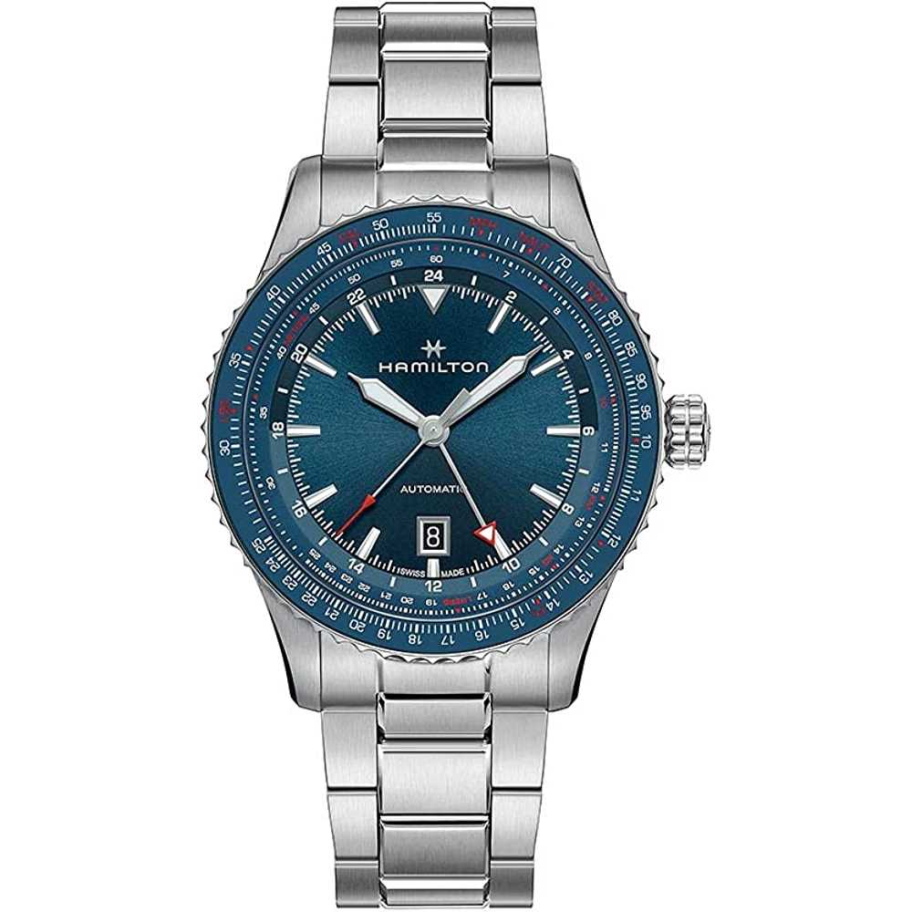 HAMILTON KHAKI AVIATION CONVERTER GMT AUTO