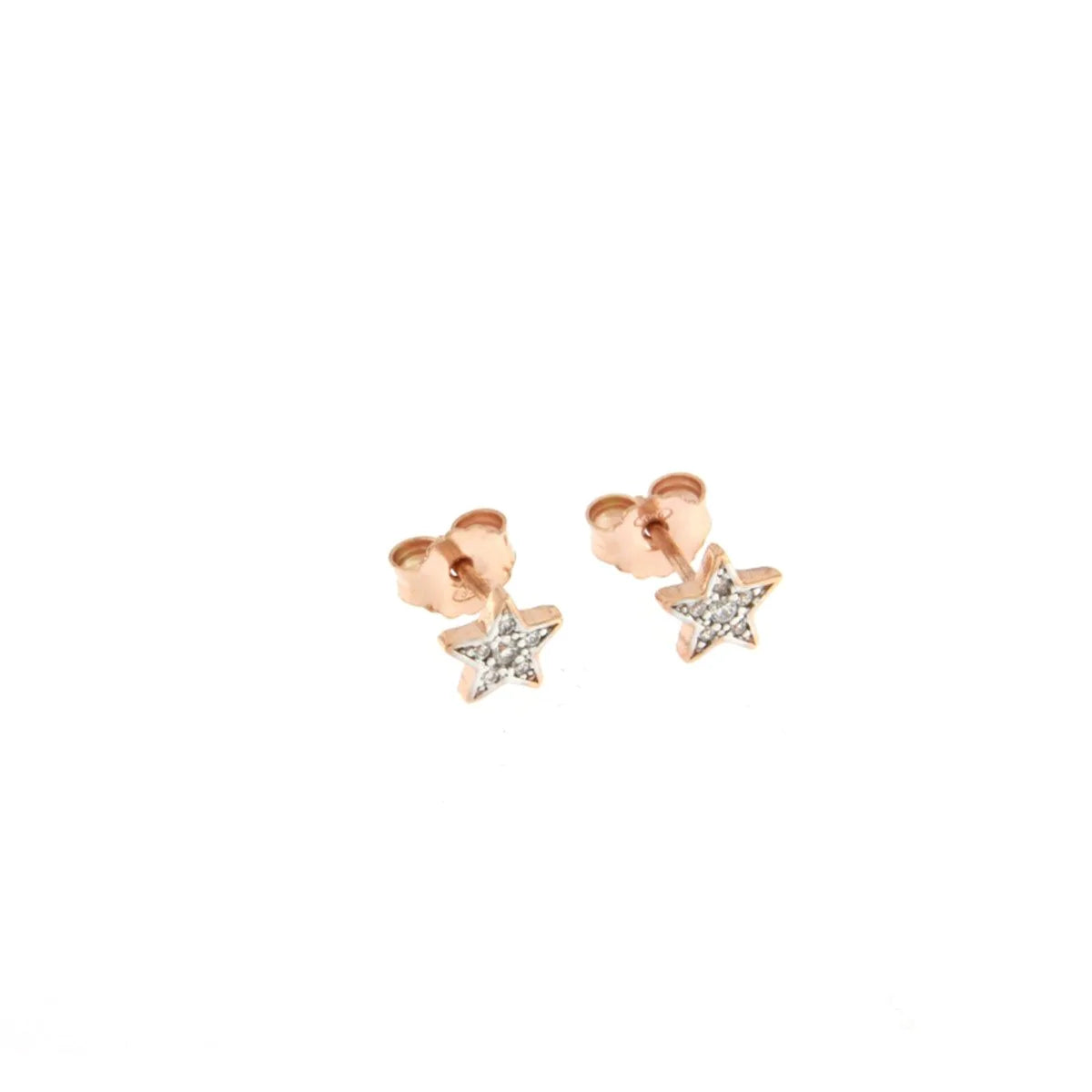Orecchini Lobo Micro Zirconi Stella
