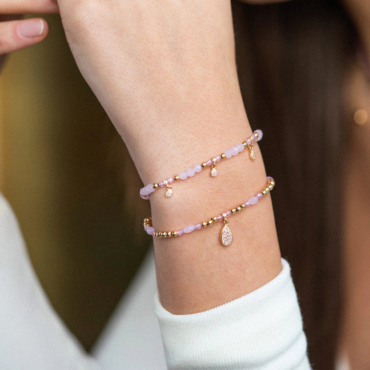 Bracciale Elastico Triple Drops