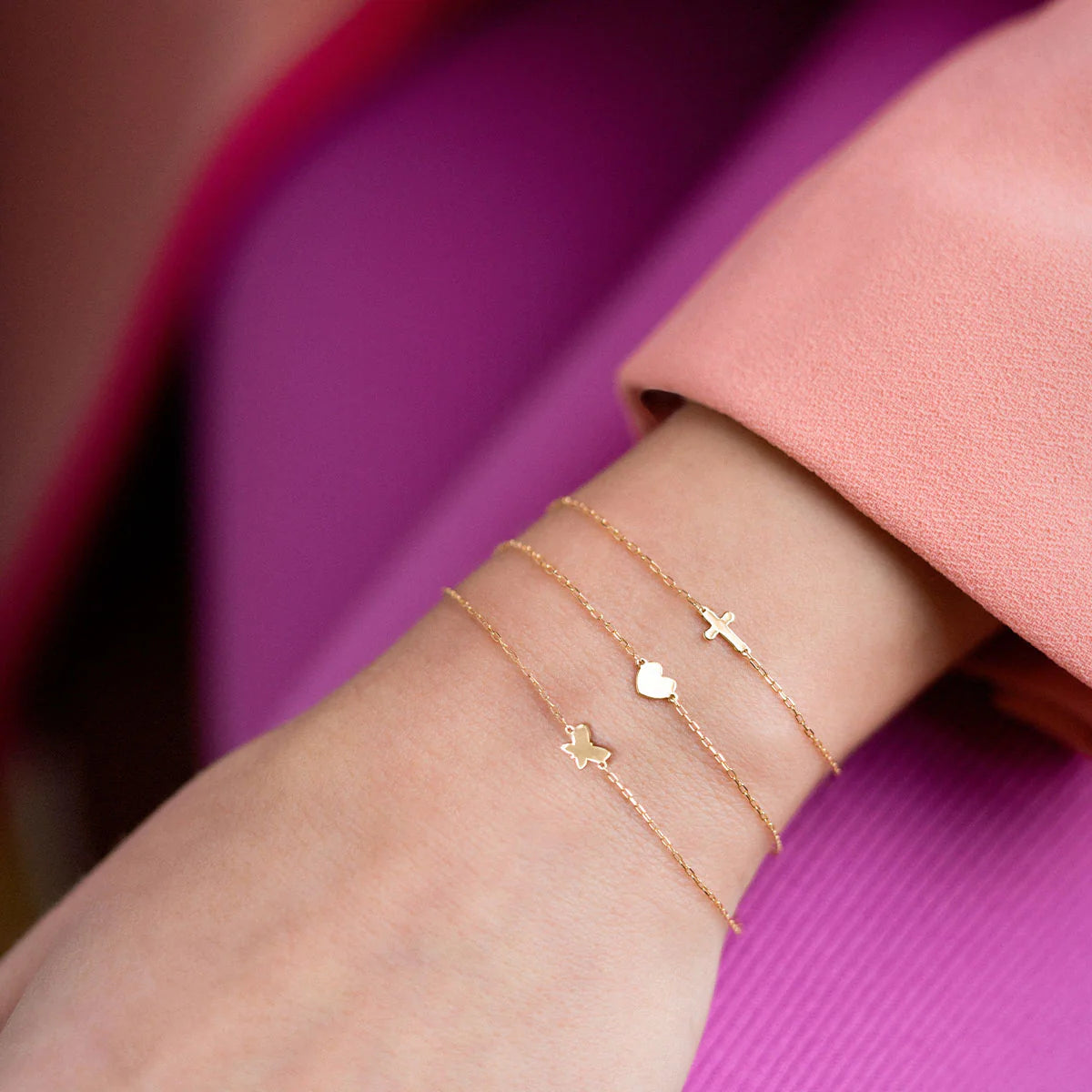 Bracciale Farfalla - Oro 18kt