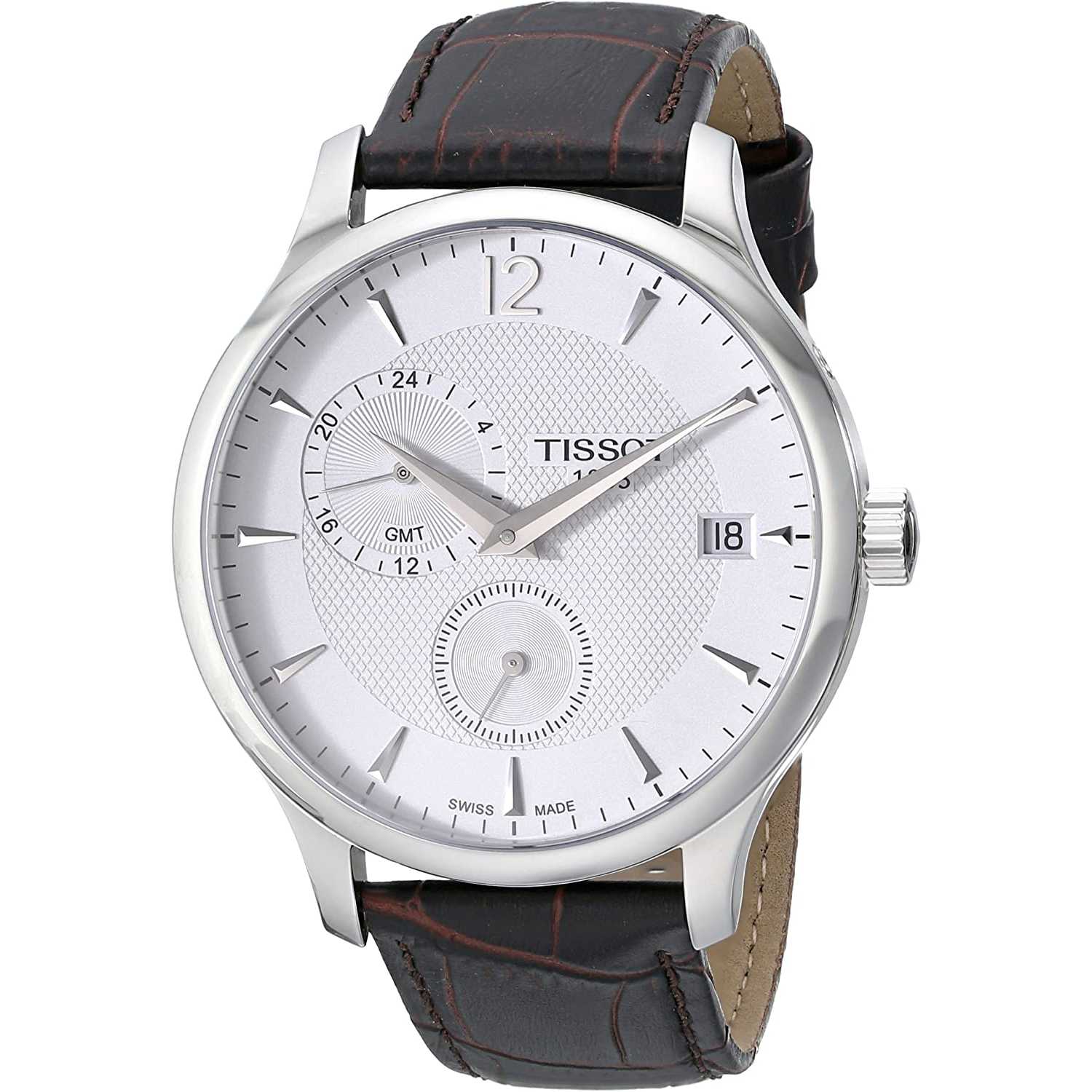 Tissot Tradition GMT T0636391603700 orologio uomo al quarzo