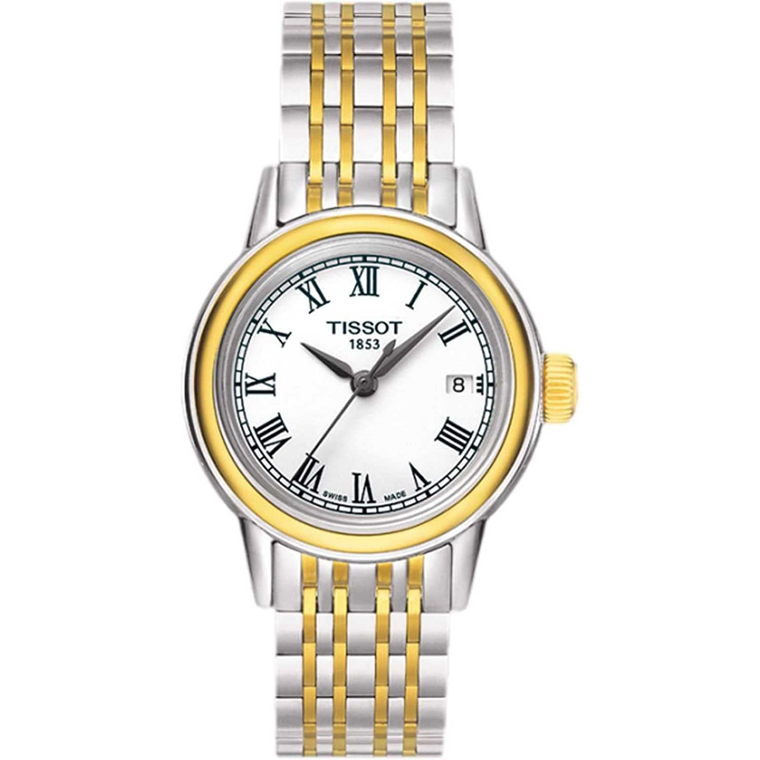 TISSOT - Montre Femme Tissot Carson Quartz T0852102201300 Bracelet En Acier - T0852102201300