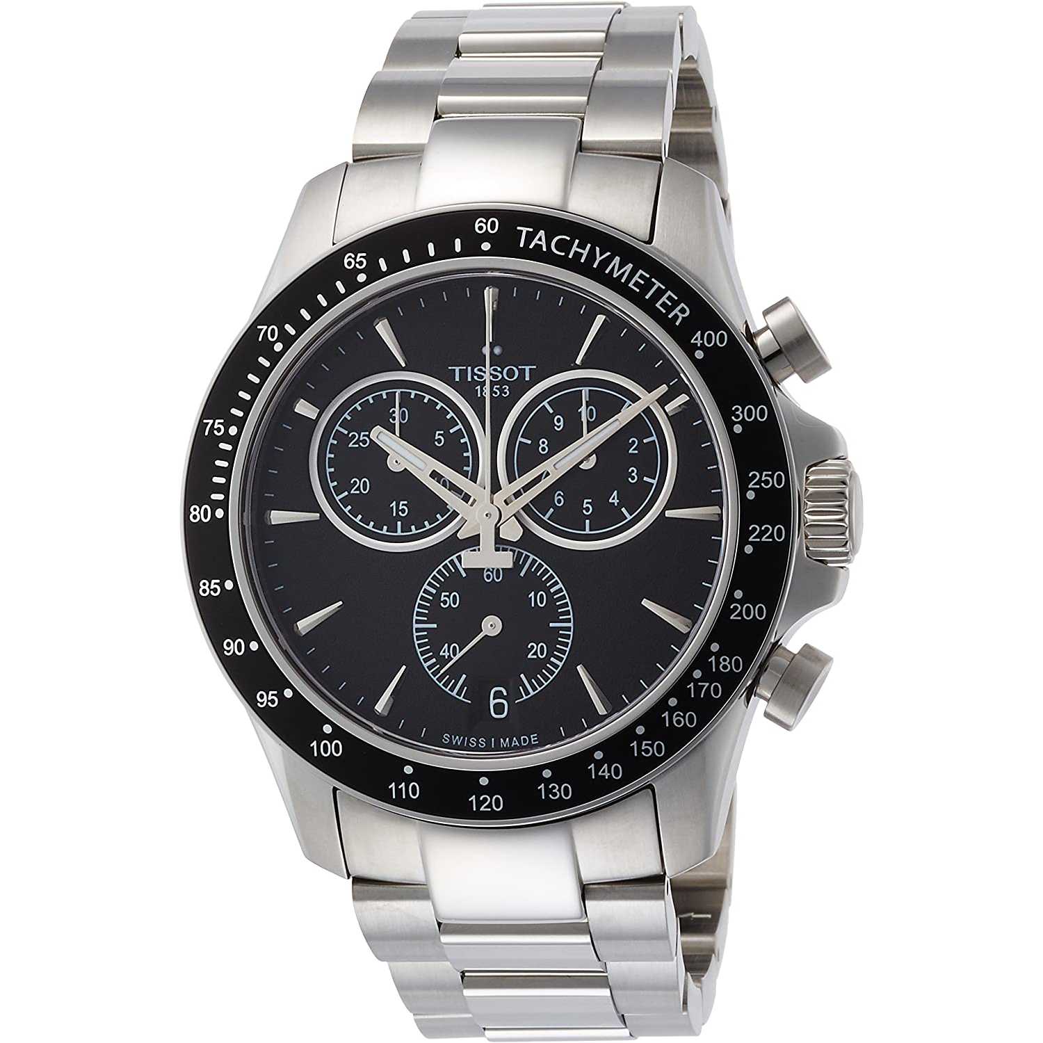 Tissot Orologio Cronografo Quarzo Uomo con Cinturino in Acciaio Inox T1064171105100