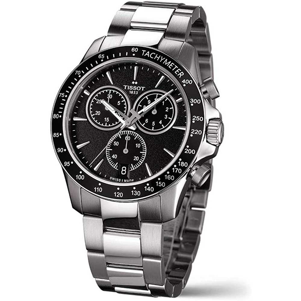 Tissot Orologio Cronografo Quarzo Uomo con Cinturino in Acciaio Inox T1064171105100