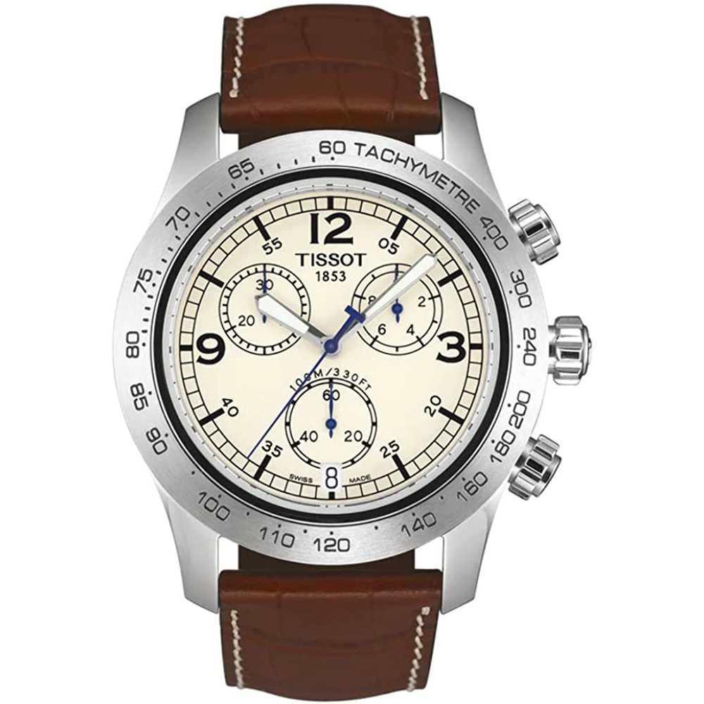 TISSOT Orologio Cronografo Quarzo Uomo con Cinturino in Pelle T1064171626200