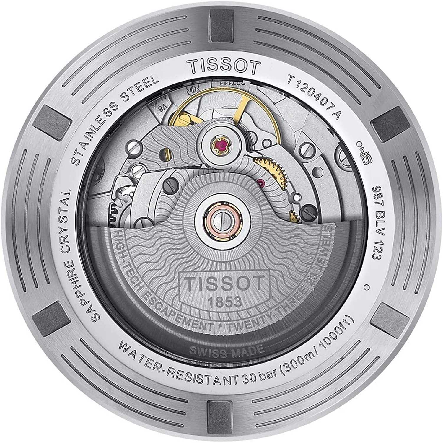 TISSOT Orologi da Polso da Uomo T120.407.11.051.00