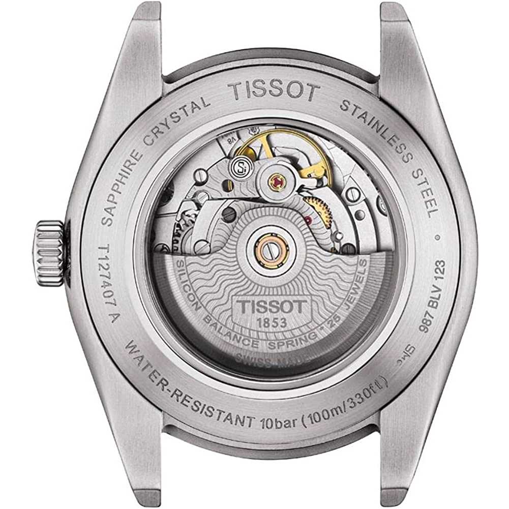Tissot Gentleman Powermatic 80 Silicium T127.407.11.091.01 orologio uomo acciaio