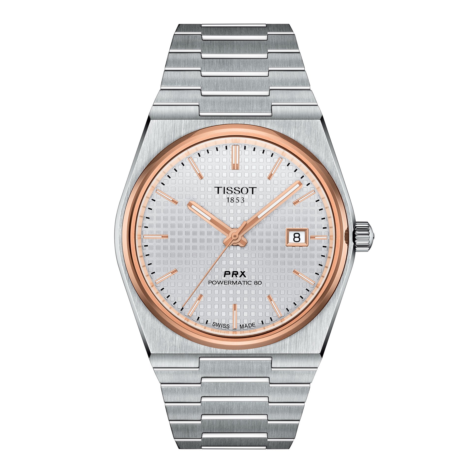 Tissot PRX Powermatic 80 - Argento