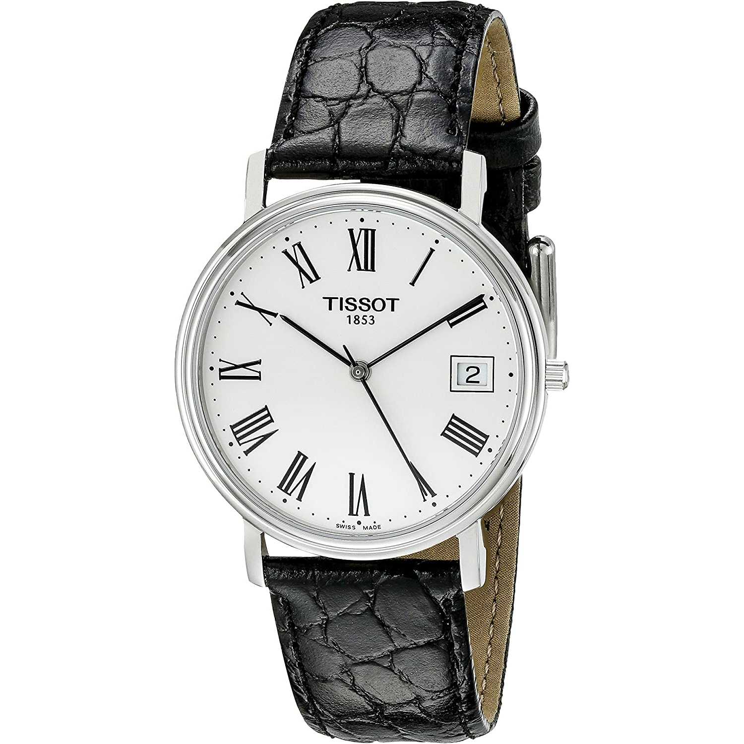 Tissot T52142113 - Orologio da polso, cinturino in pelle