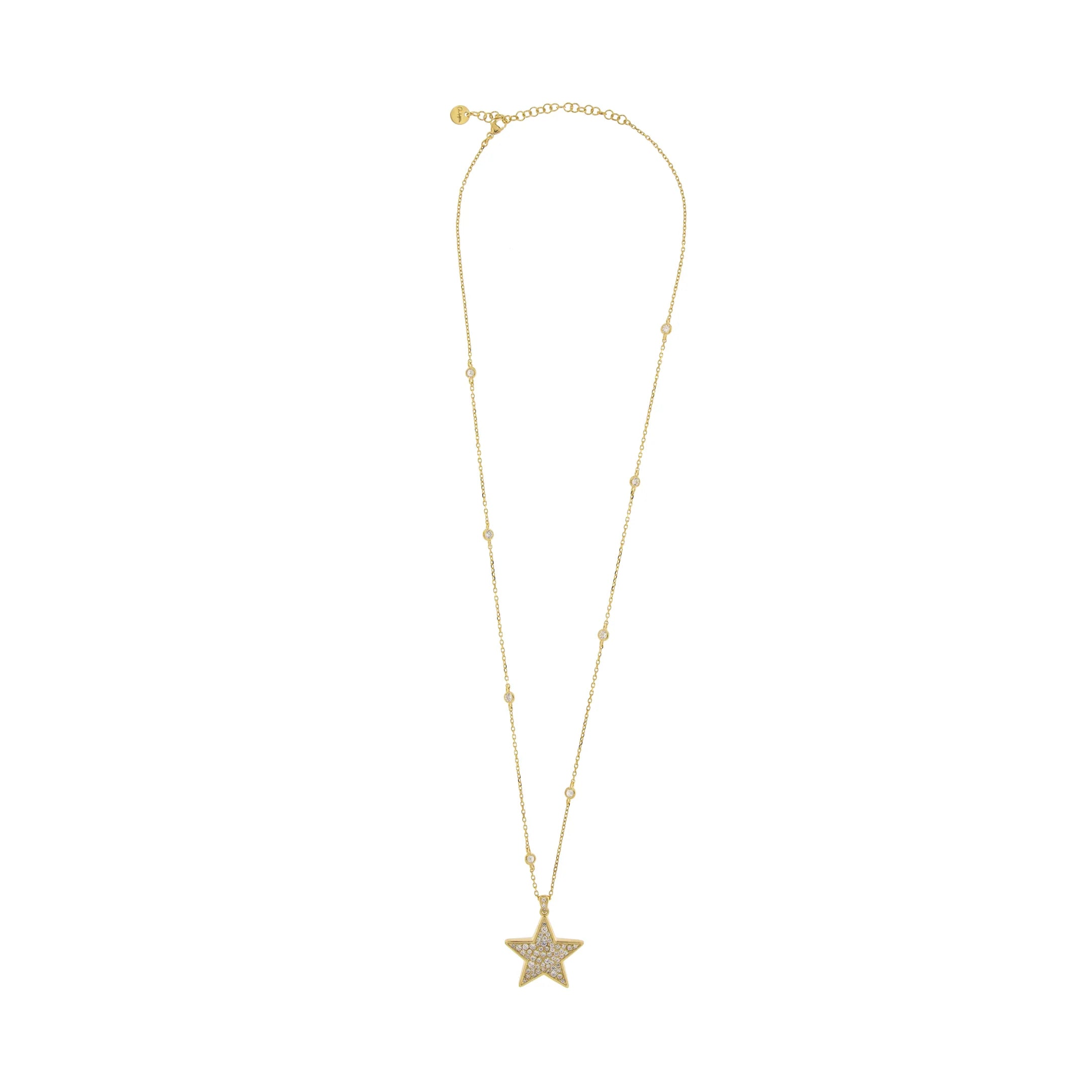 Girocollo Catena Castoni 50 Cm Stella