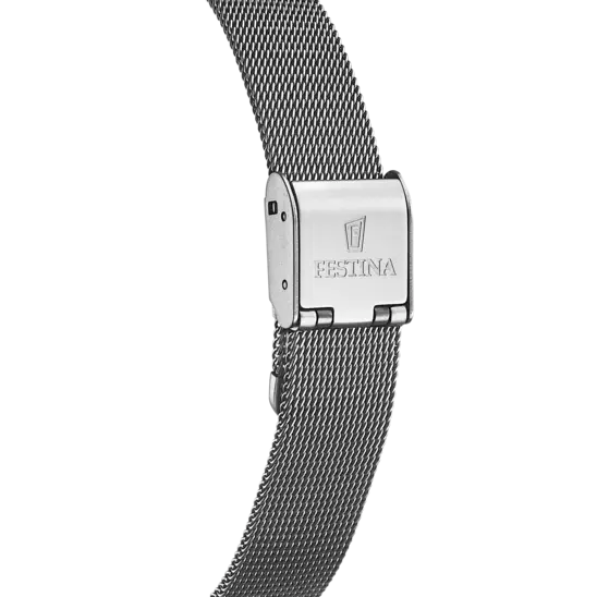 Orologio Festina Collezione Boyfriend F20507/1 Argento con Cinturino in Acciaio, Donna