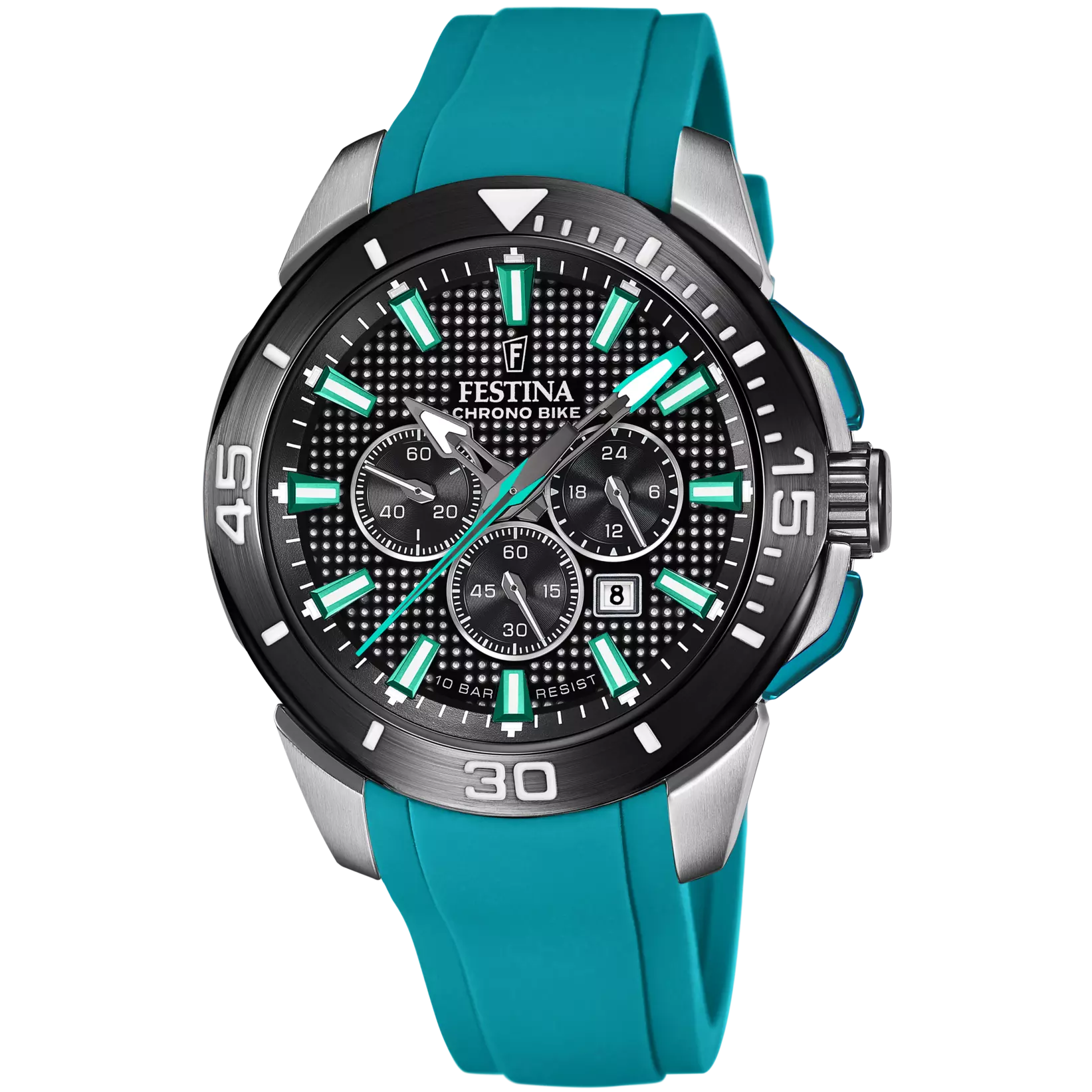 Orologio Festina Chrono Bike F20642/3 Nero Cinghia Gomma, Uomo
