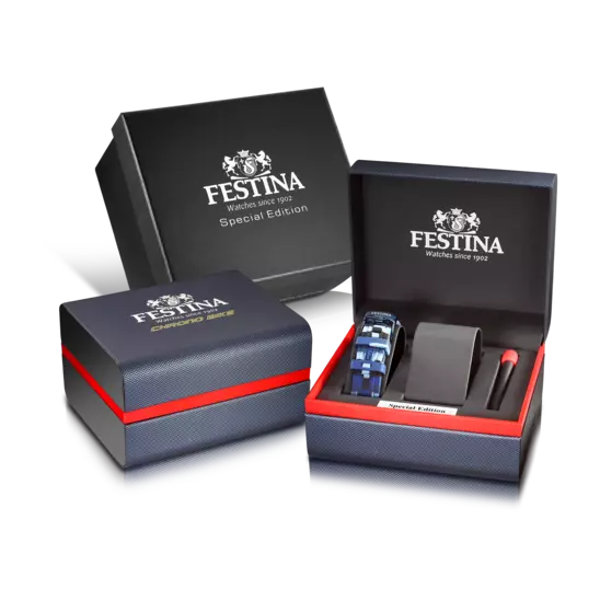 Orologio Festina Special Editions F20645/1 Nero Cinturino In Acciaio Inossidabile 316L, Uomo