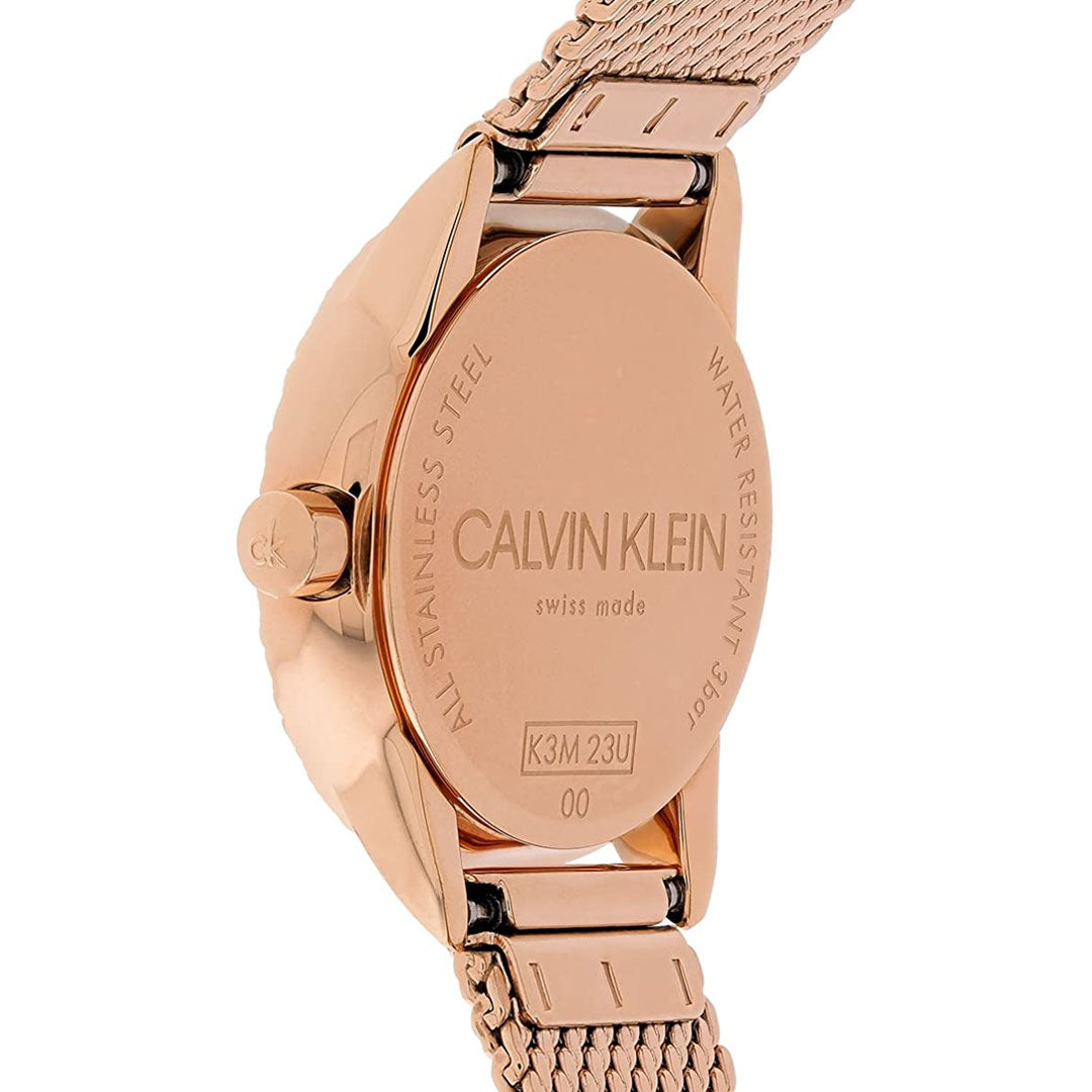 Orologio Calvin Klein K3M23U26 quarzo analogico ACCIAIO 316 L Donna