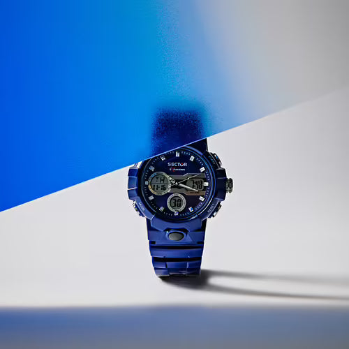 OROLOGIO SECTOR EX-46 BLU - R3251242506