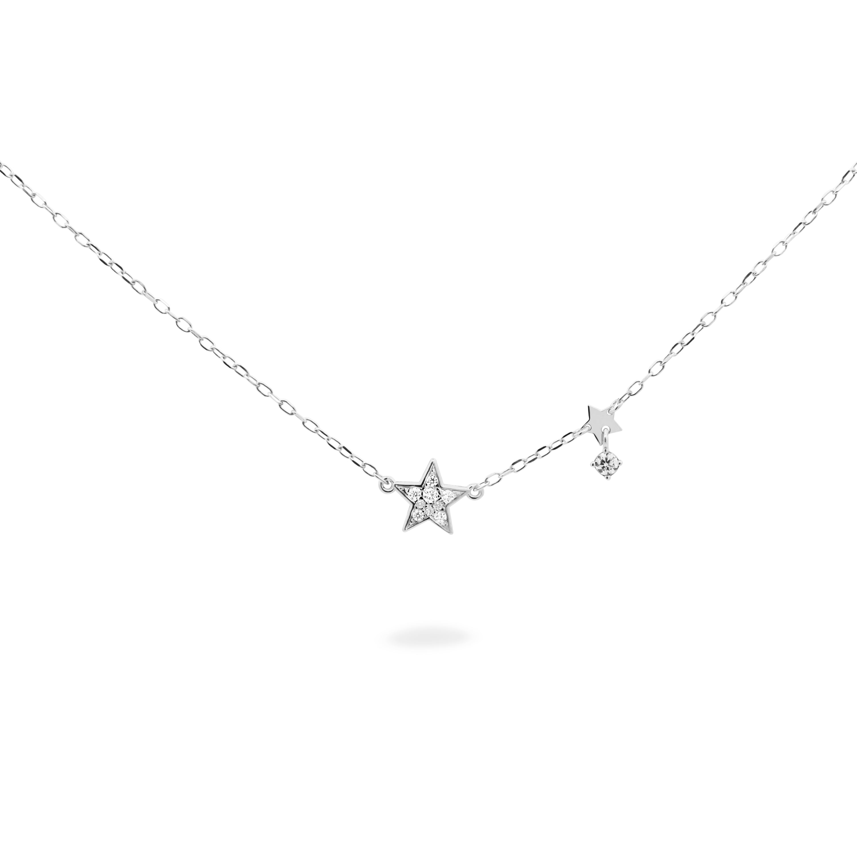 Girocollo Stella Pavè e Mini Castone - Stardust Ten