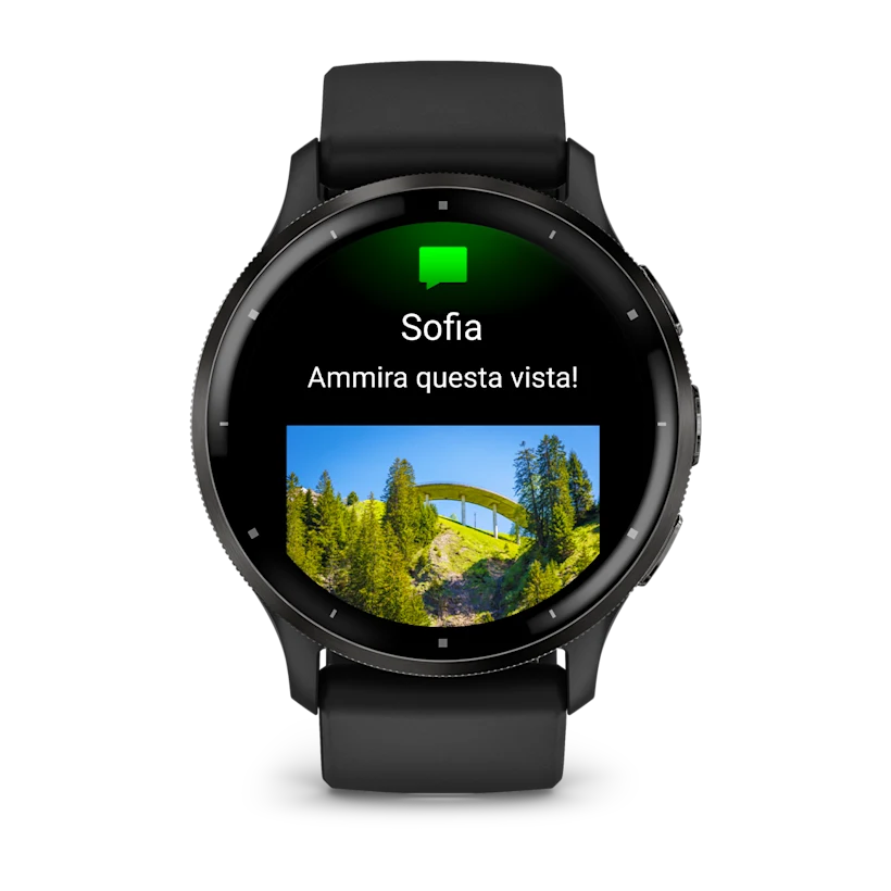 Garmin Venu 3 - Black & Slate con cinturino in silicone