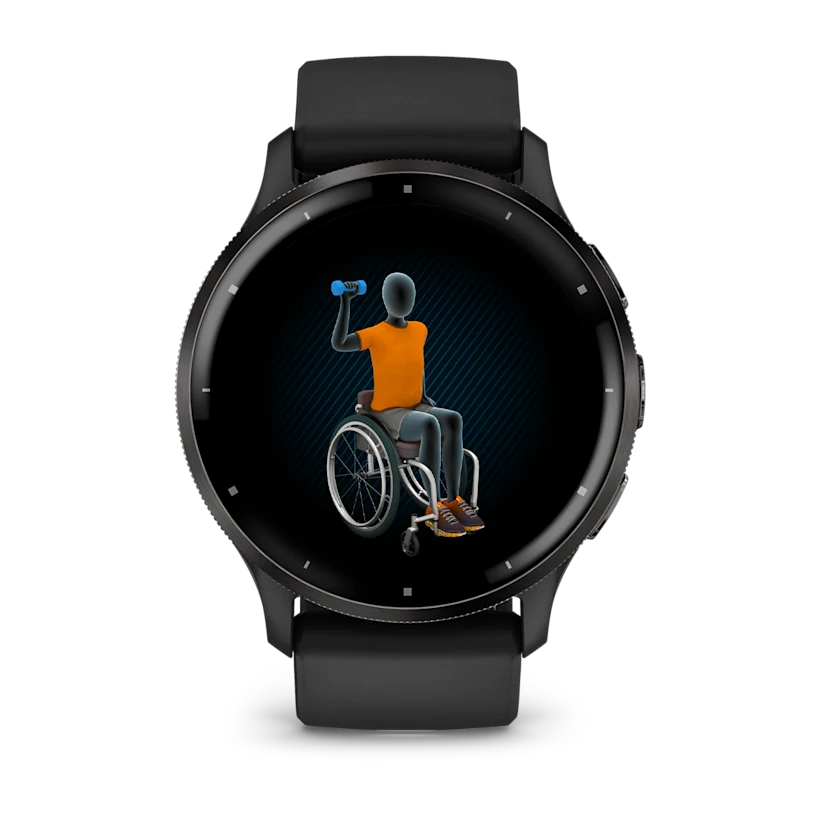 Garmin Venu 3 - Black & Slate con cinturino in silicone