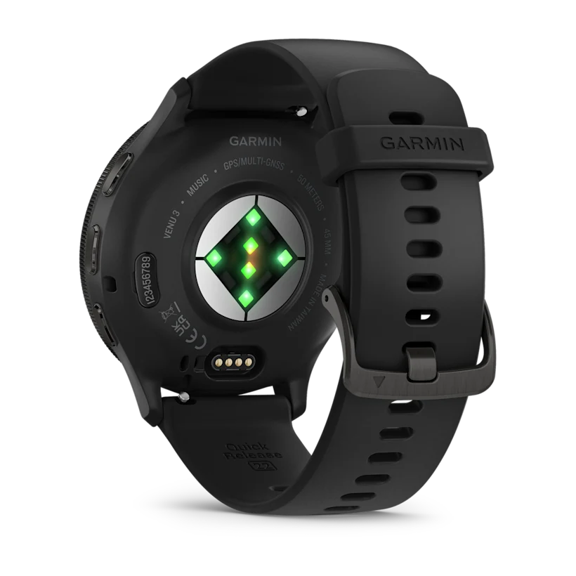 Garmin Venu 3 - Black & Slate con cinturino in silicone