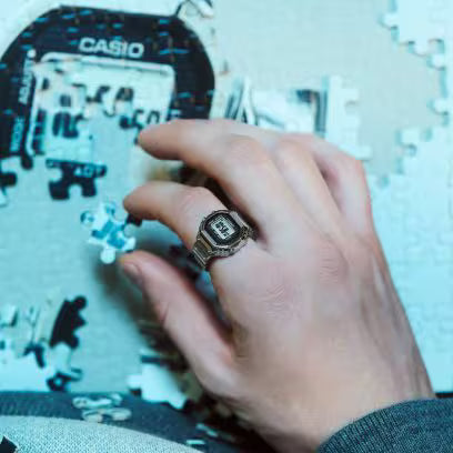 OROLOGIO AD ANELLO CASIO