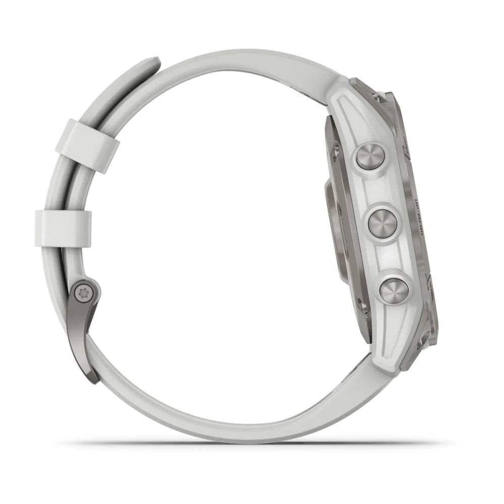 epix™ (Gen 2) - Sapphire Edition - 47 mm - Titanium con cinturino White