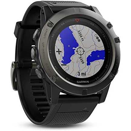 Garmin Fenix 5X Sapphire Bluetooth Nero, Grigio orologio sportivo 51