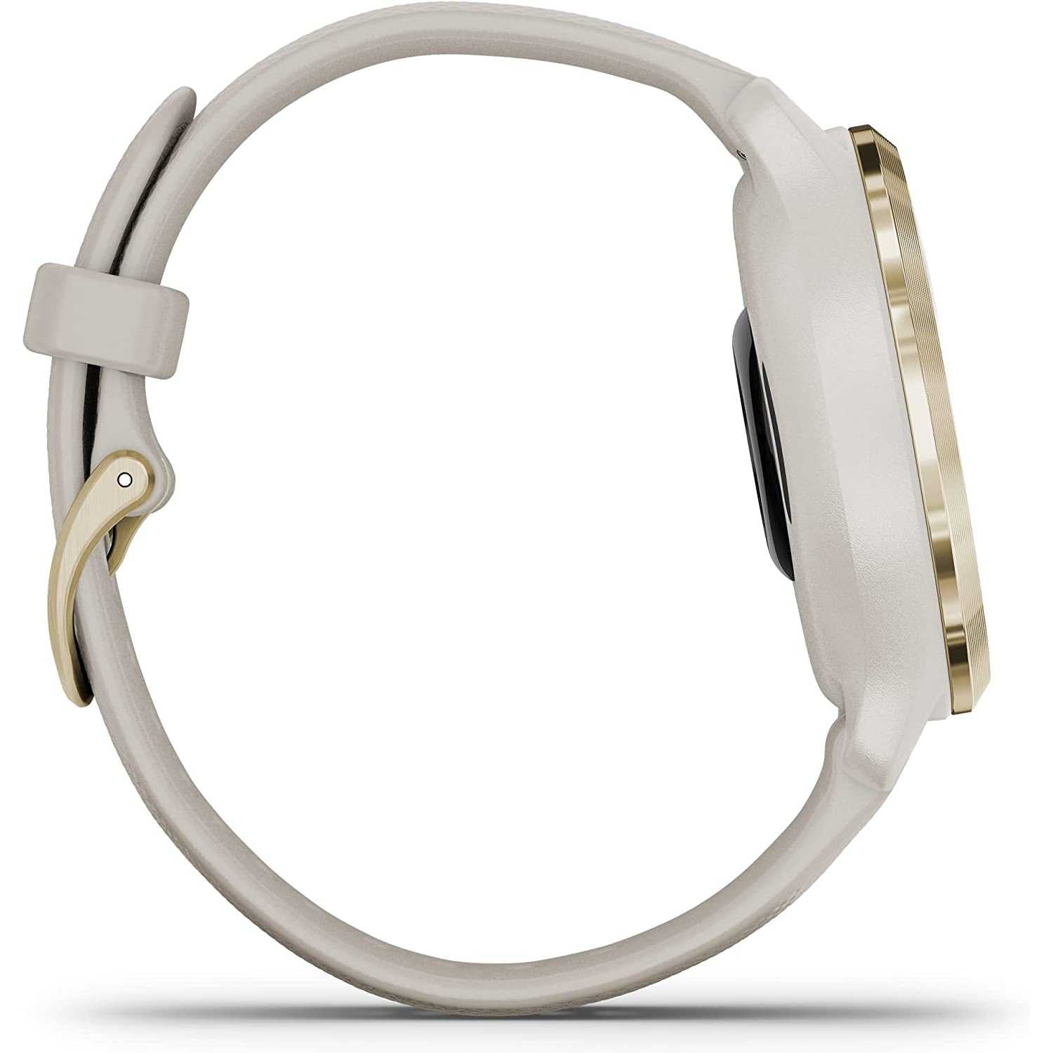 Garmin Venu 2S - Smartwatch per donna, Display AMOLED, 40mm, GPS, Cardio, SpO2, Workout HIIT, Garmin Coach, Garmin Pay, Musica (Gold & Light Sand) Gold & Light Sand 40 mm