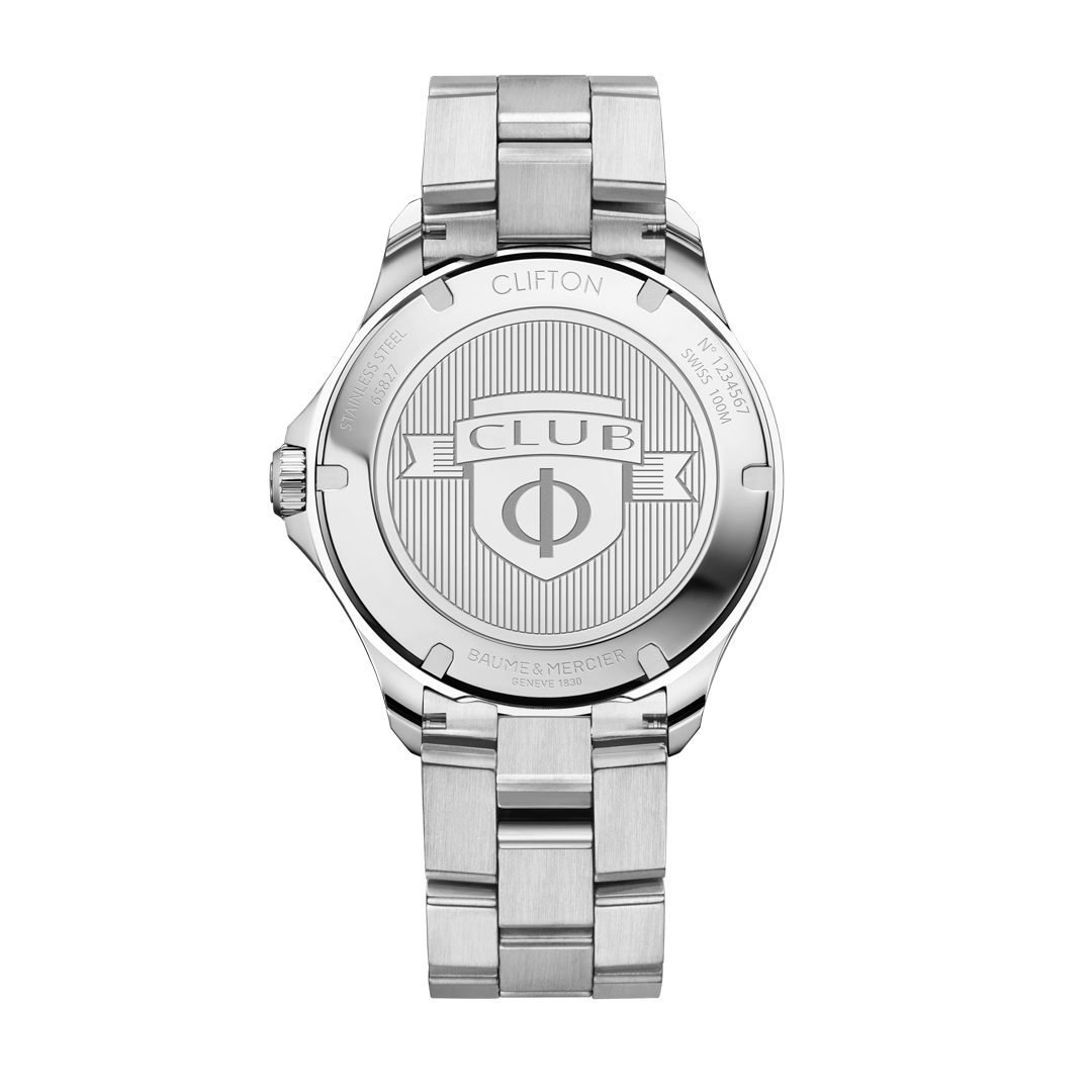 Clifton Club 10378 - Orologio a carica automatica con datario - 42 mm