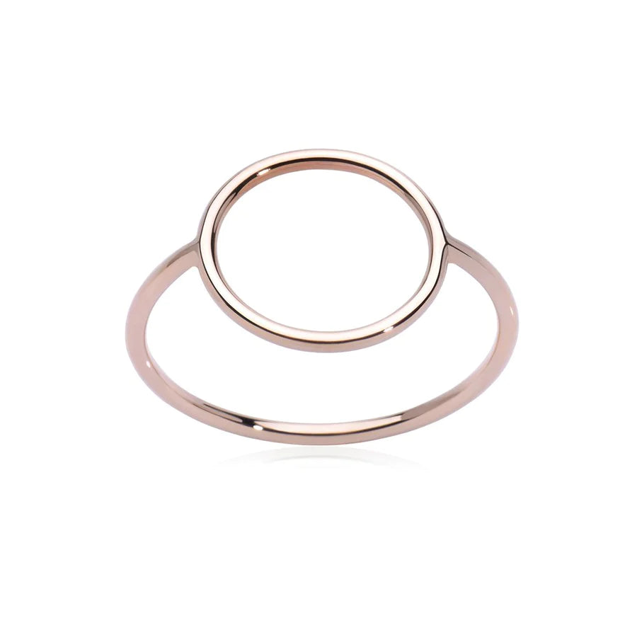 Circle - Anello in Oro Rosa 18 KT