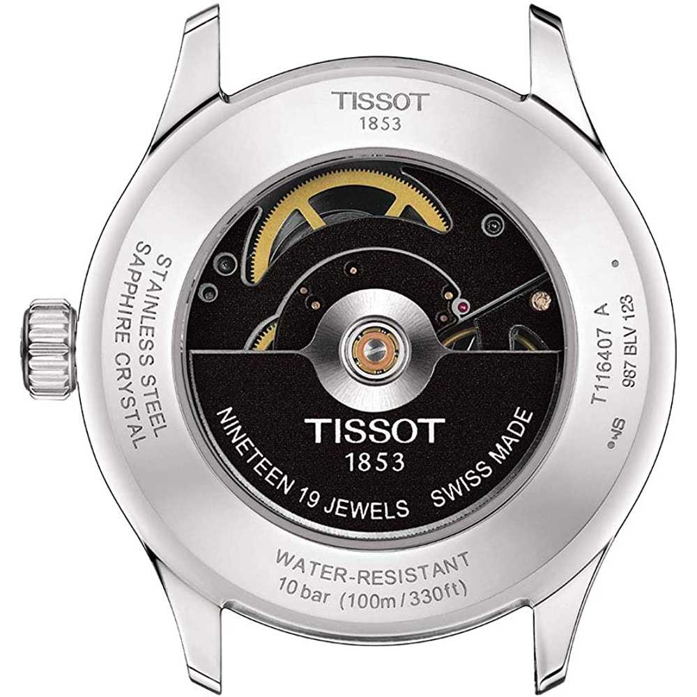 Tissot orologio Gent XL Swissmatic 43mm acciaio uomo automatico T116.407.11.051.00