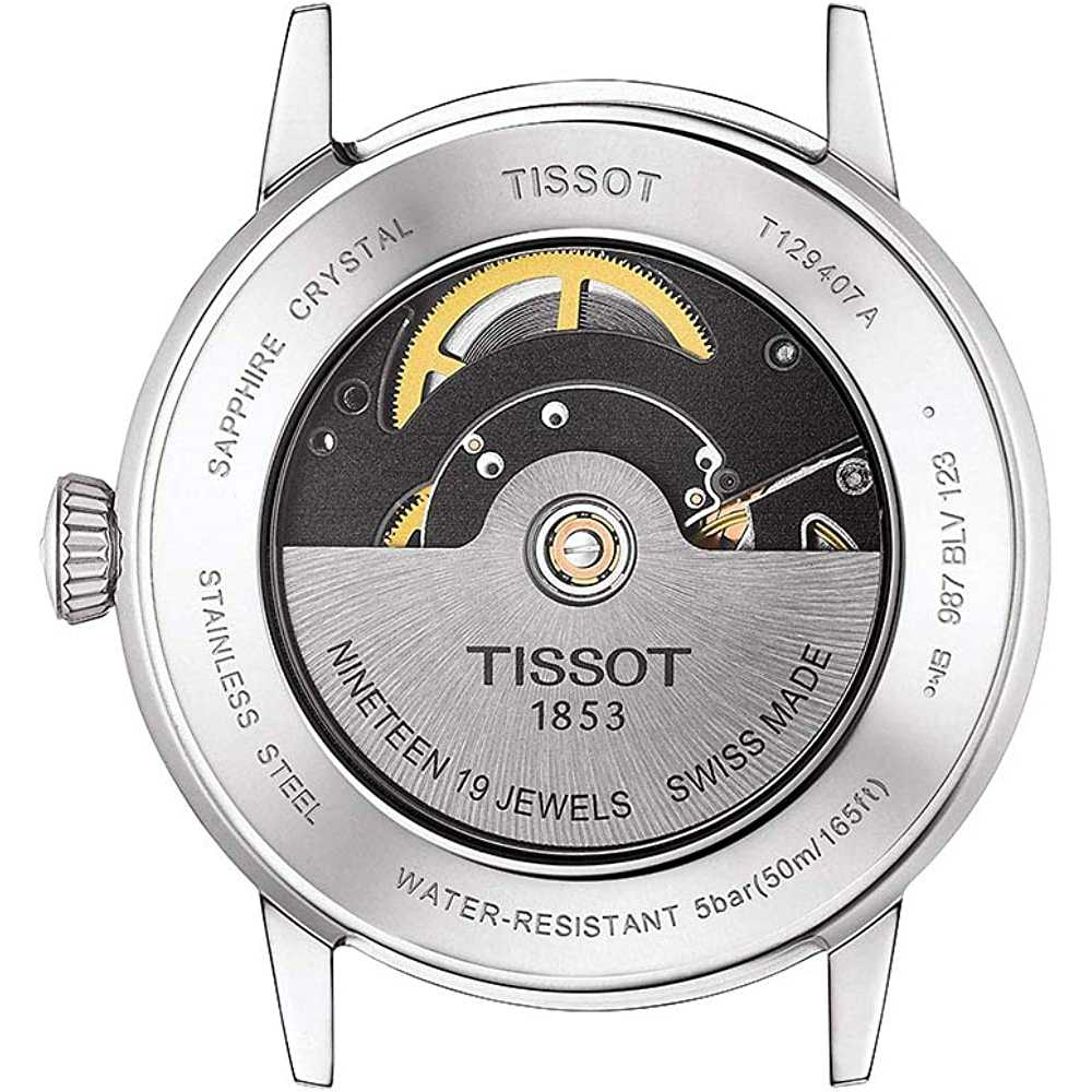 Orologio uomo automatico Tissot T129.407.16.031.00 acciaio collezione Classic Dream Swissmatic