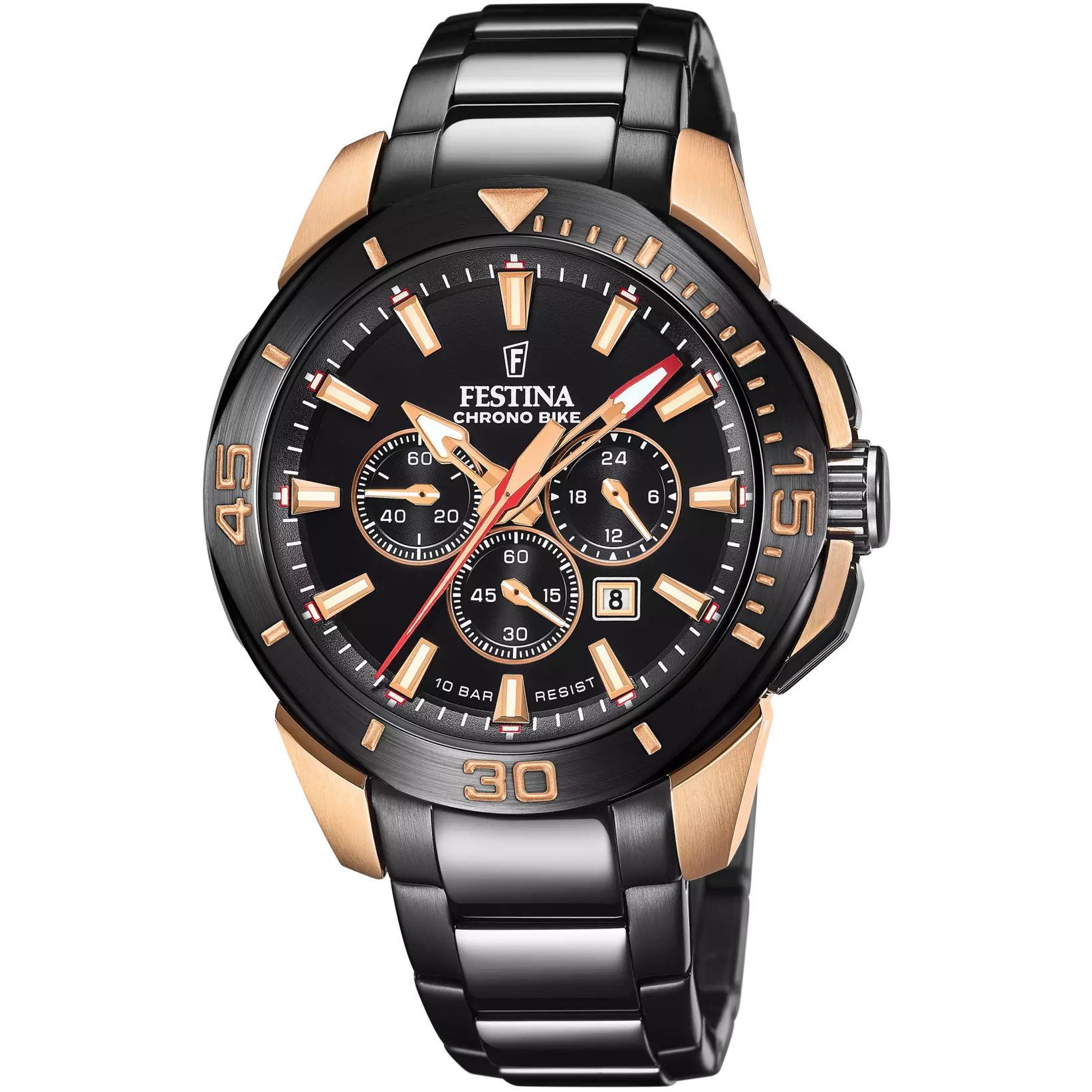 Orologio Festina Special Editions F20645/1 Nero Cinturino In Acciaio Inossidabile 316L, Uomo